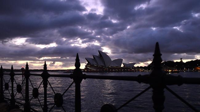 Aussies are in for darker nights as daylight savings comes to an end. Picture: NewsWire/Joel Carrett