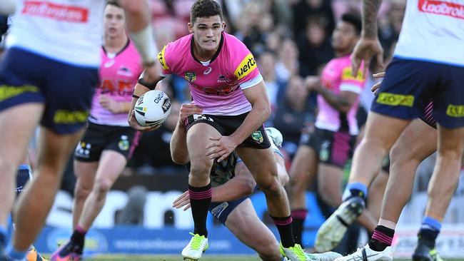 Nathan Cleary in action for the Panthers.