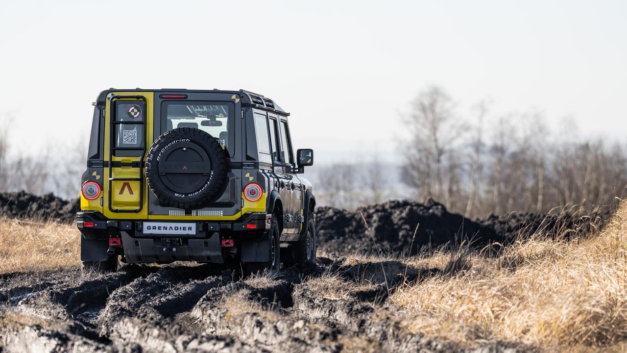 The Grenadier has all the necessary off-road hardware to make it a capable adventure machine.