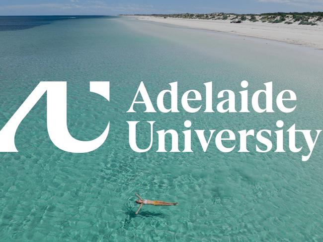 New Adelaide University logo. Picture: Supplied