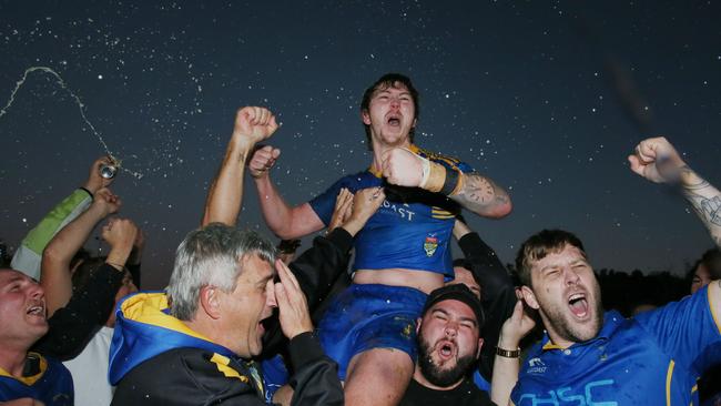 Fitzpatrick led his side to a famous second-straight grand final victory. Picture: Sue Graham