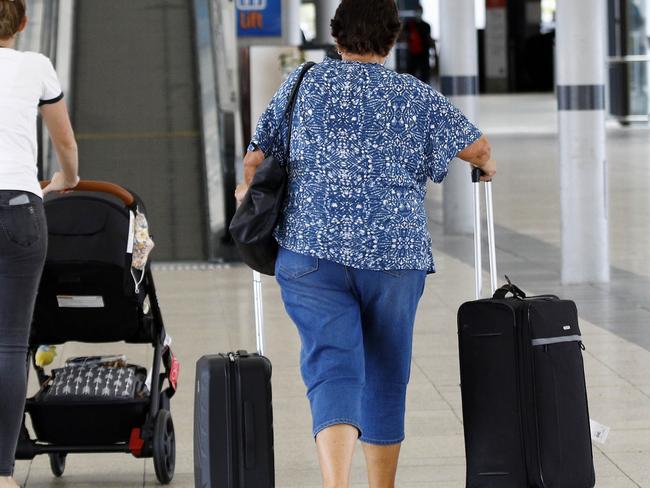 BRISBANE, AUSTRALIA - NewsWire Photos OCTOBER 11, 2021: General views of the Brisbane domestic airport after after it was listed as a new Covid exposure site . Picture: NCA NewsWire/Tertius Pickard