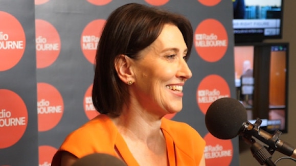 ABC Radio Melbourne mornings host Virginia Trioli has lost almost half her listeners in the past 18 months.