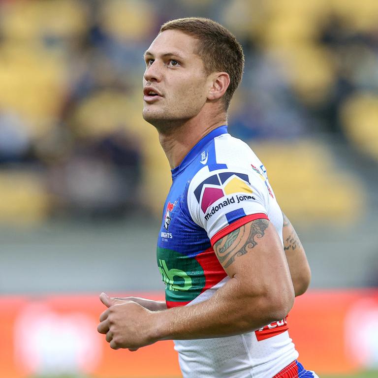 Kalyn Ponga was pulled from the field in the final minutes of the game. Picture: NRL Photos