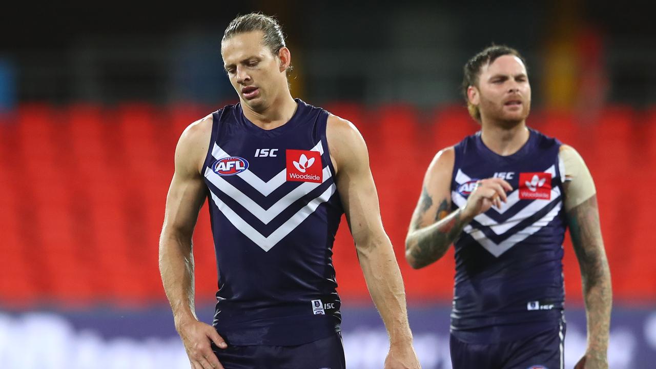 Nat Fyfe shouldn’t be considered a champion until he begins to defend, according to Mick Malthouse. Photo: Chris Hyde/Getty Images.