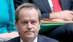 Opposition Bill Shorten in Question Time in the House of Representatives chamber, Parliament House in Canberra. Pic by Kym Smith