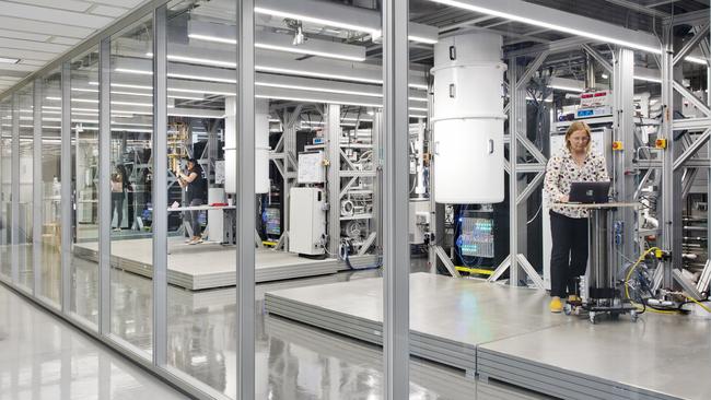 IBM Quantum Lab at the Thomas J Watson Research Center in Yorktown Heights, New York Picture: Connie Zhou for IBM