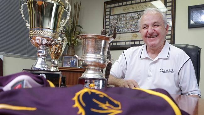 Broncos part owner Phil Murphy is ready to sell up. Picture: Darren England