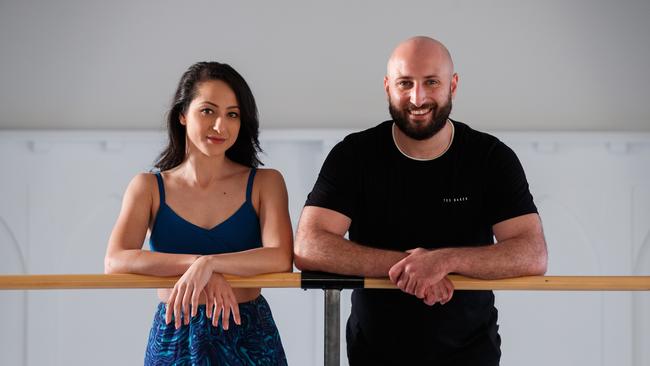 Sheridan and Roger Mouawad are co-founders of Dance Worx. Picture: Tim Pascoe