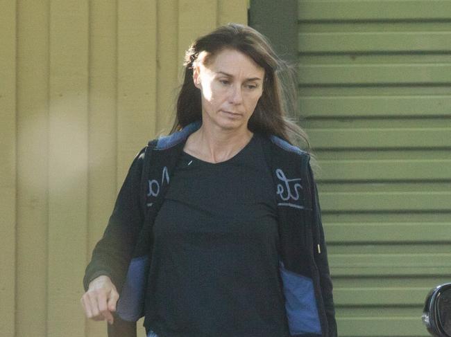  Yvette Nikolic pictured in Port Melbourne after flying back from Fiji. 