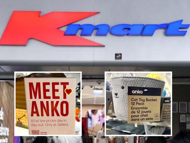 Canadian retailer Zeller's sells the Anko brand of Kmart Australia. Picture: Benedict Brook/news.com.au