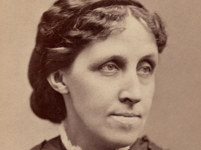 An 1870 photo of American author Louisa May Alcott. Out of copyright