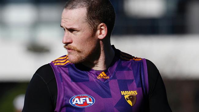 Jarryd Roughead: “Your routine is training every day and when that’s taken away a bit of a release is taken away.” Picture: Michael Klein