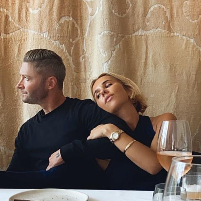 Pip Edwards and Michael Clarke dated for less than a year in 2020 and again in 2021. Picture: Instagram