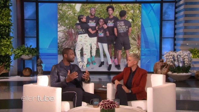 NBA great Dwyane Wade opens up on supporting his transgender daughter (Ellen)