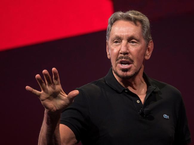 Larry Ellison is the new Channel 10 owner. Photographer: David Paul Morris/Bloomberg