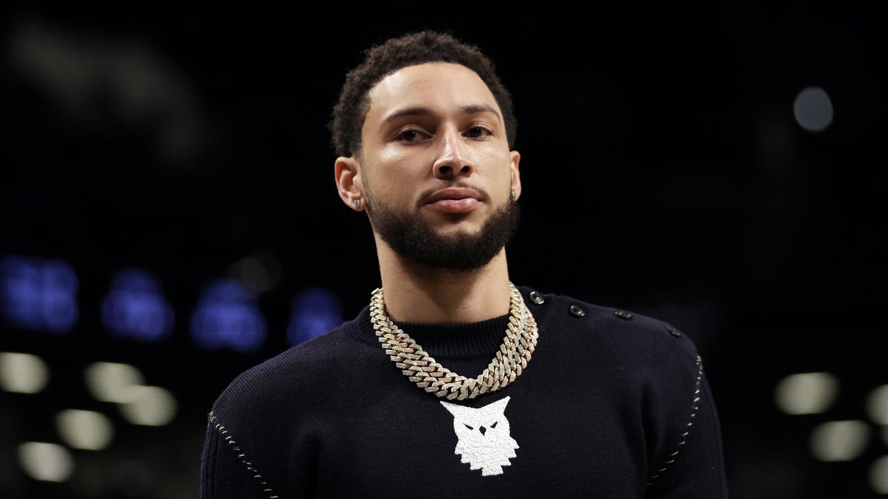 Ben Simmons in Brooklyn Adam Hunger/Getty Images/AFP