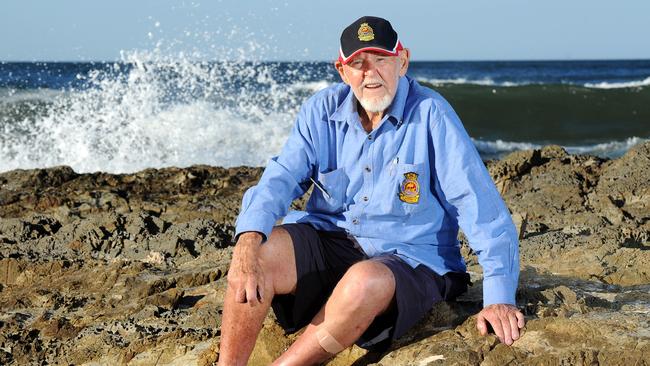 Leonard Malcolmson, an 87-year-old former fisherman. Picture: John Gass