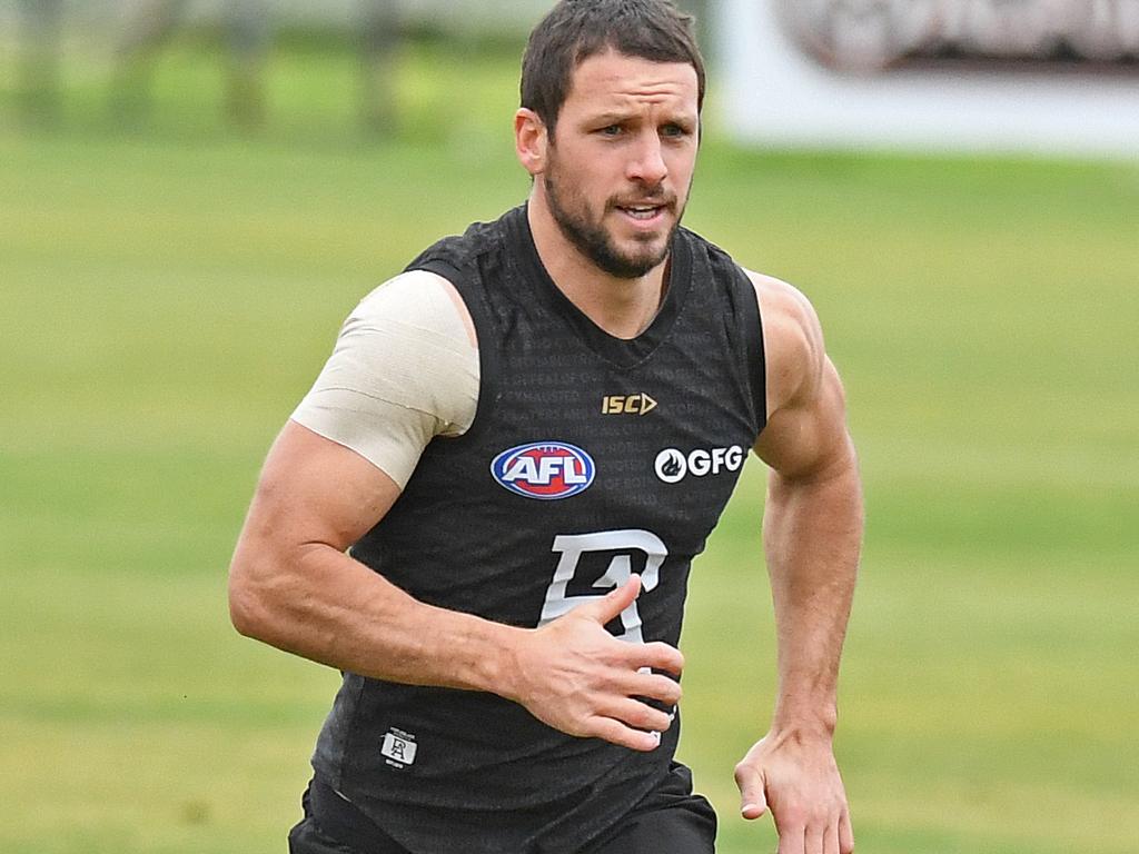 Travis Boak has produced personal-best numbers in his past two seasons. Picture: Tom Huntley