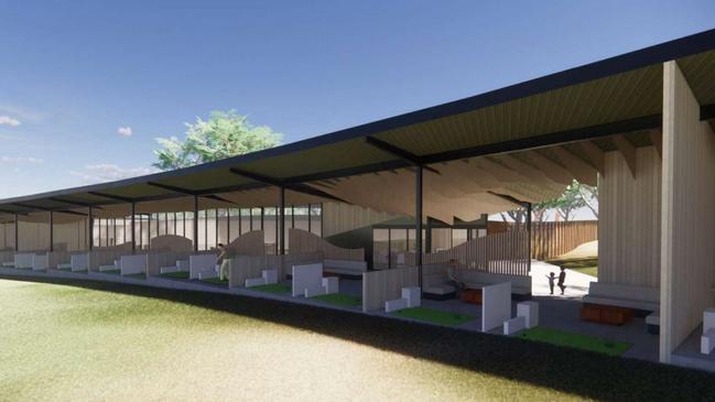 An expanded and revamped driving range is part of proposed $9.7m overhaul of Morack Golf. Picture: Whitehorse Council.