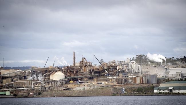 Nyrstar Hobart Smelter. Picture Chris Kidd