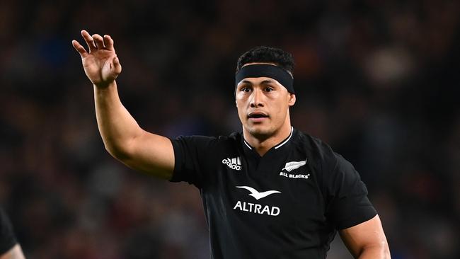 Tuivasa-Sheck’s move to Rugby Union was mixed, achieving his dream of playing for the All Blacks, but earning just three call ups. Picture: Getty Images