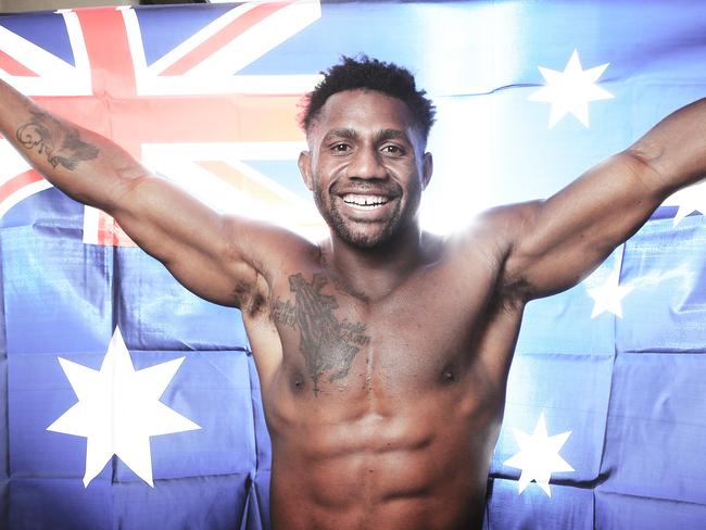 James Segeyaro has pledged his allegiance to Australia.