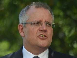 Australia's Treasurer Scott Morrison speaks during a press conference after a meeting of the Council of Federal Financial Relations at Parliament House in Canberra, Friday, Dec. 2, 2016. . Picture: AAP Image - Lukas Coch