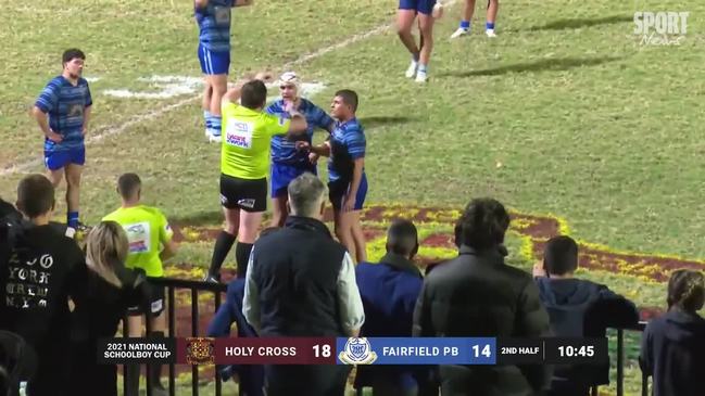 NRL Schoolboy Cup: Holy Cross v Patrician Brothers Fairfield Match Highlights