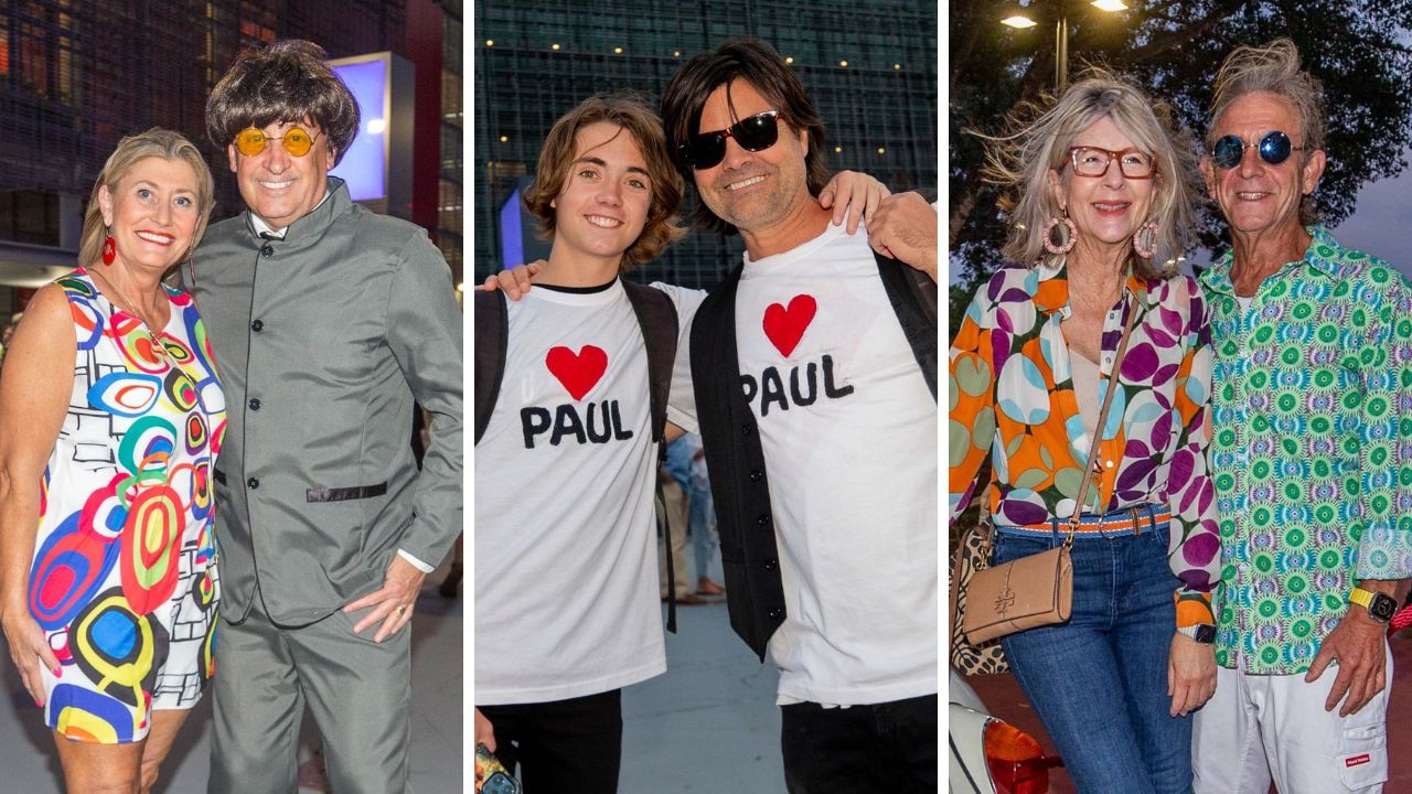 Beatlemania sweeps Brisbane for Sir Paul McCartney's Suncorp Stadium concert.