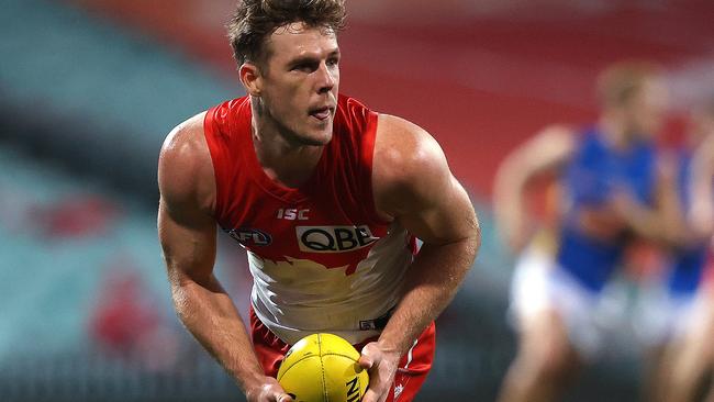 Could the Swans trade Luke Parker? Picture: Phil Hillyard