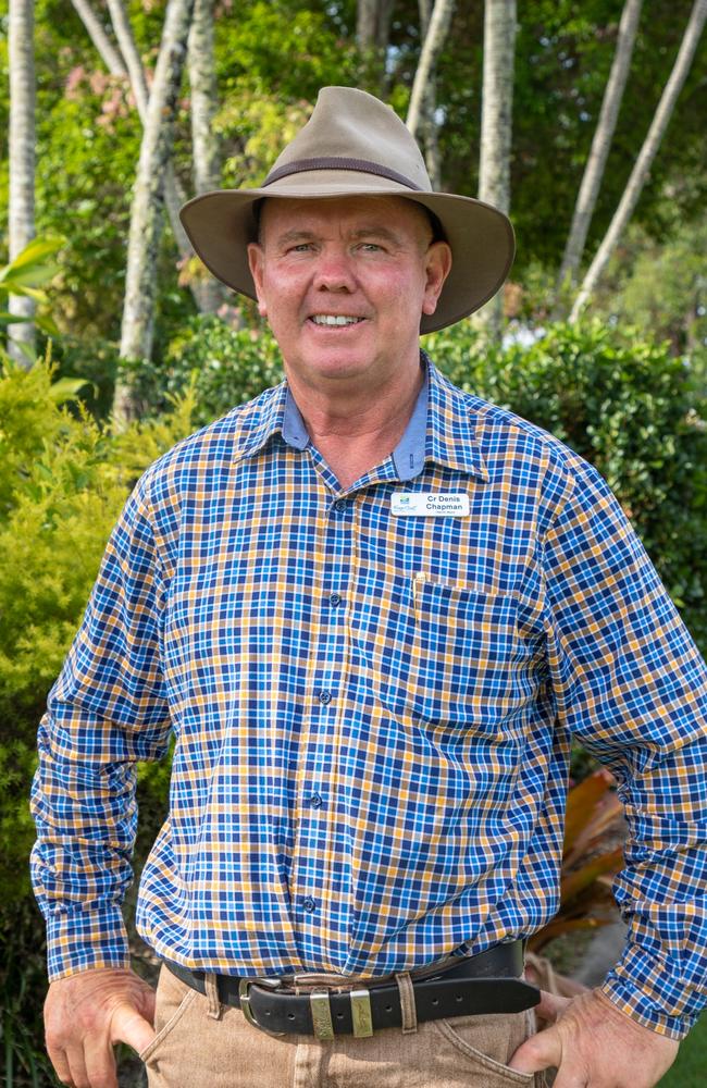 Fraser Coast deputy mayor Denis Chapman is running for relection.