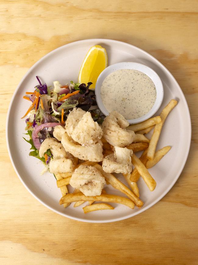 Salt and pepper squid.