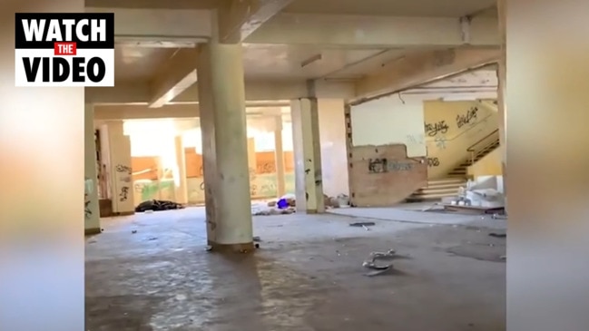 YouTube clip of abandoned Warburton Sanitarium Factory