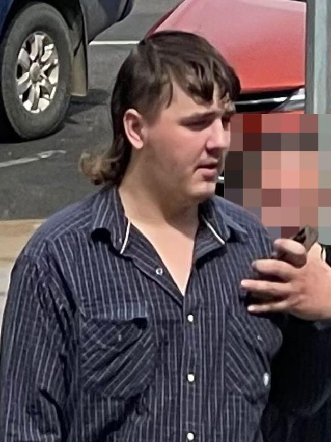 In November, 2023 Sterling (pictured here in 2023) pleaded guilty to seven breaches of a domestic violence order in Kingaroy District Court which heard he sent his victim almost 300 messages over four days including one which read “Yeah, that’s right, ignore me, I’ll come and shoot your house up c***”.