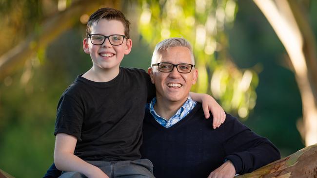 Fast acting insulin would help may diabetes sufferers like father and son Justin and Michael Erickson. Picture: Jason Edwards