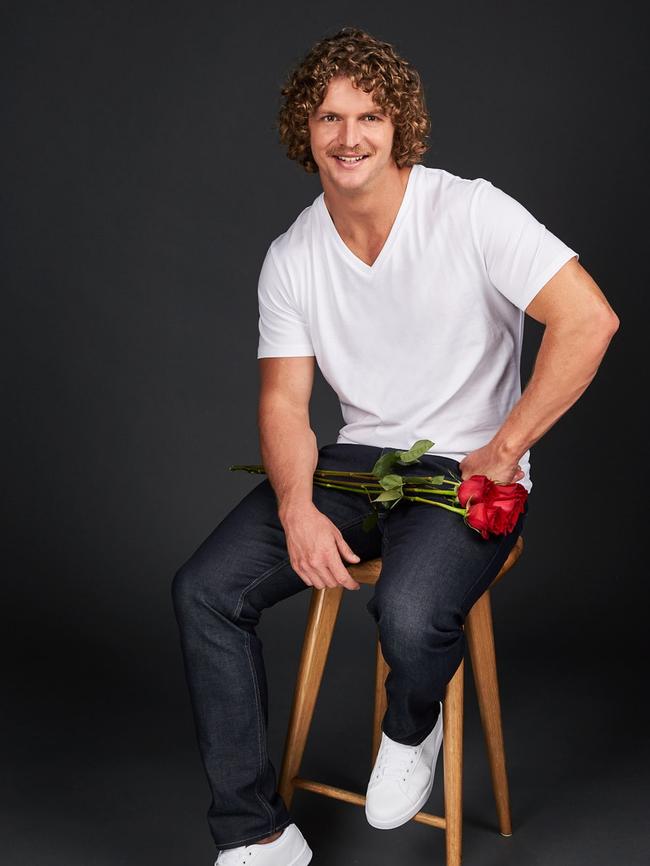 Nick "The Honey Badger” Cummins has been revealed as The Bachelor. Picture: Channel 10