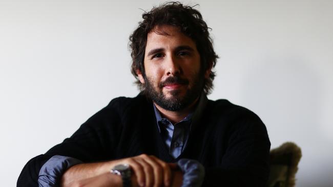 Pictured is Musician Josh Groban at the Warner Music Offices in Crows Nest today. Picture: Tim Hunter.