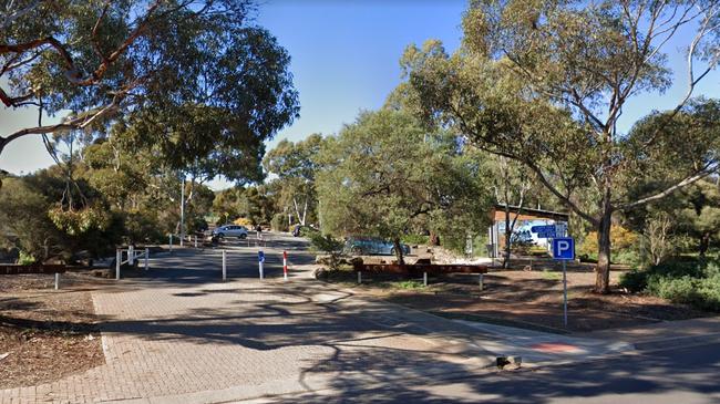 The Jo Gapper park carpark and toilets where police allege one rape occurred. Picture: Google Maps