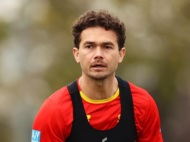 Jarrod Harbrow pictured while at the Gold Coast Suns. Picture: Robert Cianflone/Getty Images.