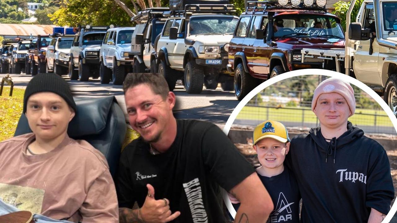 LandCruiser army rallies for teen with heart-sized tumour