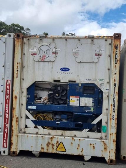 The $6m of cocaine was found in a shipping container at Bell Bay. Picture: Tasmania Police