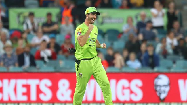 Ben Cutting is enjoying life as a Sydney Thunder player. Picture: Mike Owen/Getty Images