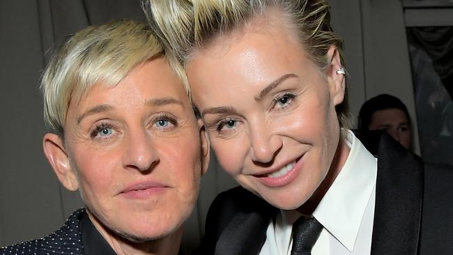 LOS ANGELES, CALIFORNIA - JANUARY 05: Ellen DeGeneres and Portia de Rossi attend the Netflix 2020 Golden Globes After Party on January 05, 2020 in Los Angeles, California. (Photo by Charley Gallay/Getty Images for Netflix)