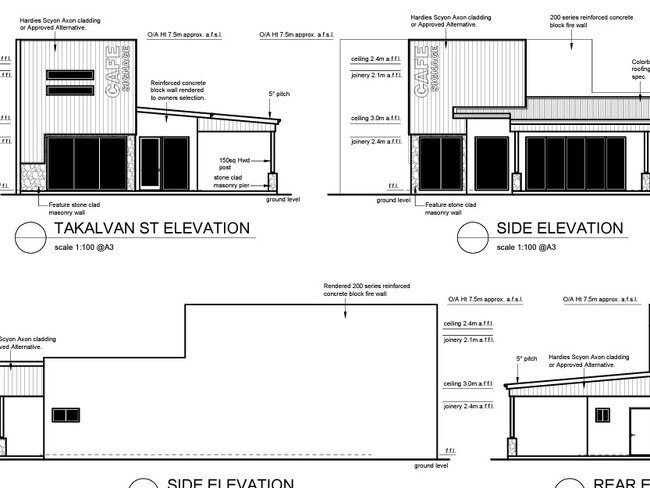 Plans for a new medical centre at Bundaberg West.