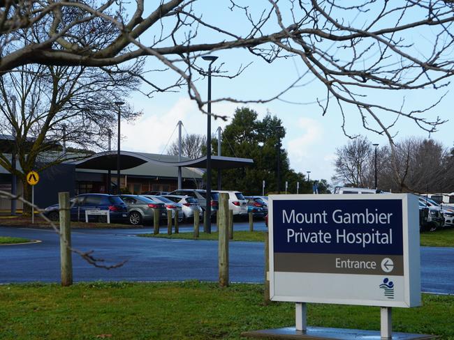 Mount Gambier Private Hospital is expected to go intovoluntary administration on Friday. Picture: Jessica Ball