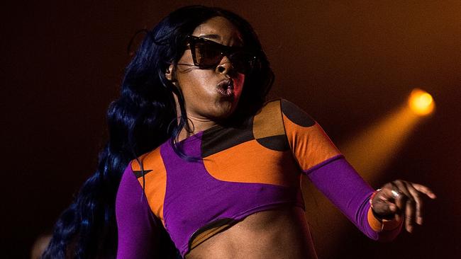 Azealia Banks performing for fans during Splendour in the Grass in Byron Bay in 2015. Picture: Cassandra Hannagan/Getty Images