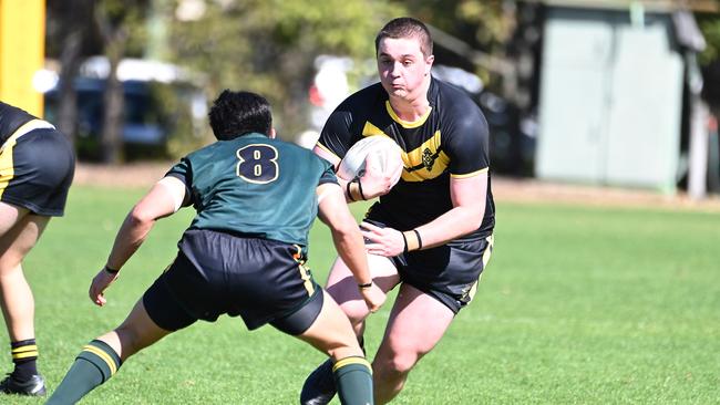 AIC First XIII rugby league from Villanova Park. Saturday August 5, 2023. Picture, John Gass