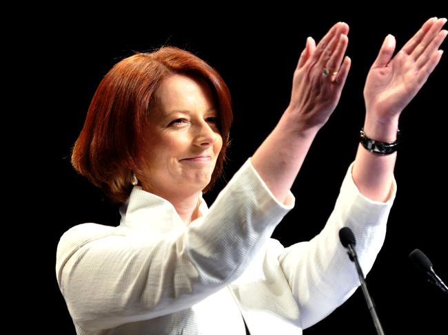 Former Prime Minister Julia Gillard.