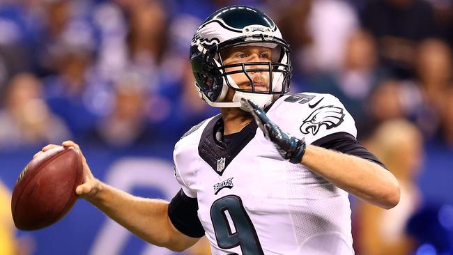 Quarterback Nick Foles #9 had an excellent game against Indianapolis.